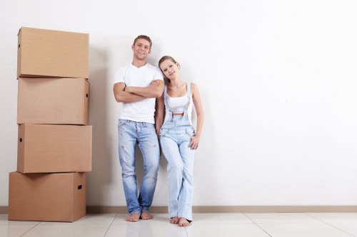Local moving team helping with a house move in Sidcup