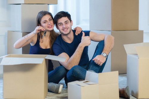 Removal team planning a house move in Sidcup