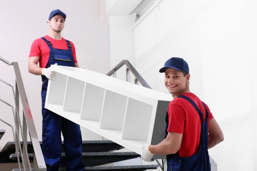 Professional removals team helping with a home move in Sidcup