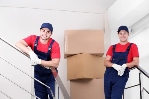 Packing boxes for a Sidcup home move