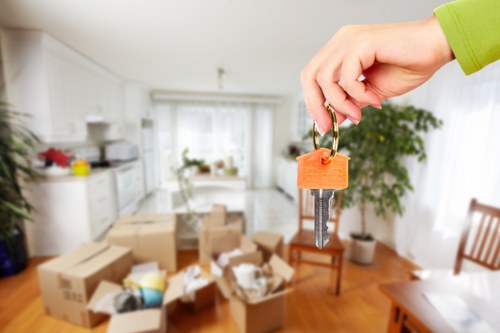 Local removals team handling a property move in Sidcup