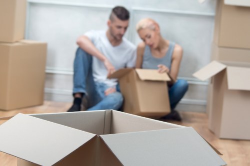 Packing and furniture protection for a Sidcup relocation