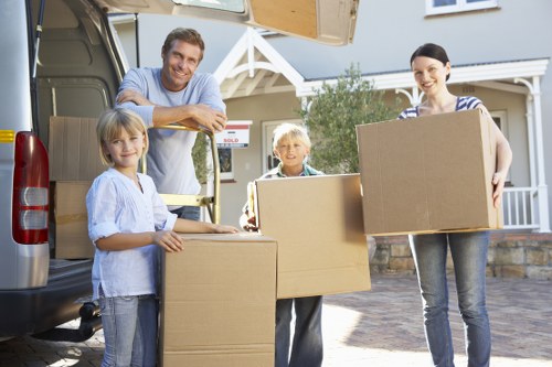 Man and van service supporting a Sidcup business relocation