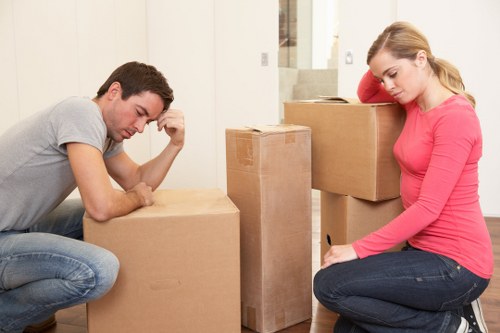 Unpacking service in a Sidcup property