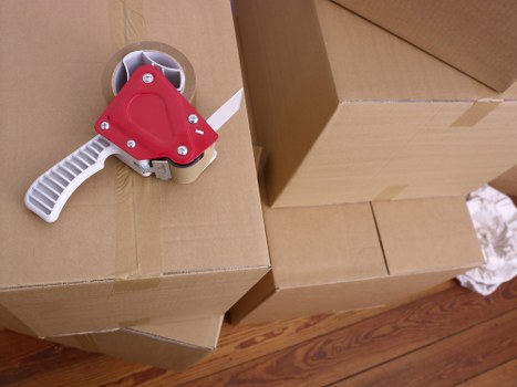 Furniture being carefully loaded for a home move near Sidcup