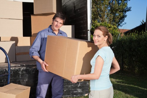 Local removal van ready for a move in Sidcup
