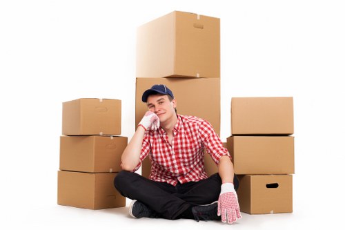 Packing and transport preparation for a local move in Sidcup