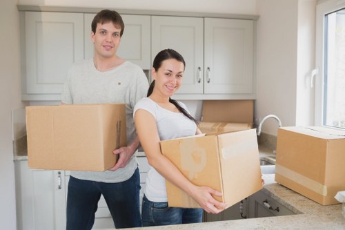 Local moving van ready for a Sidcup collection or delivery